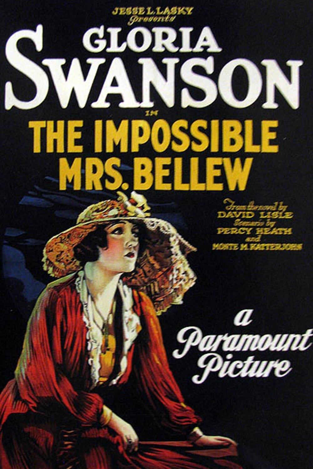 Постер The Impossible Mrs. Bellew